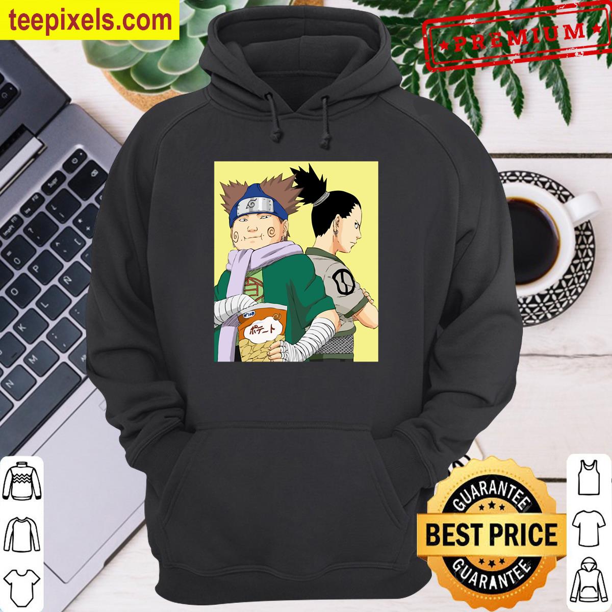 Akimichi Chouji Nara Shikamaru Classic T-shirt Tee Shirt