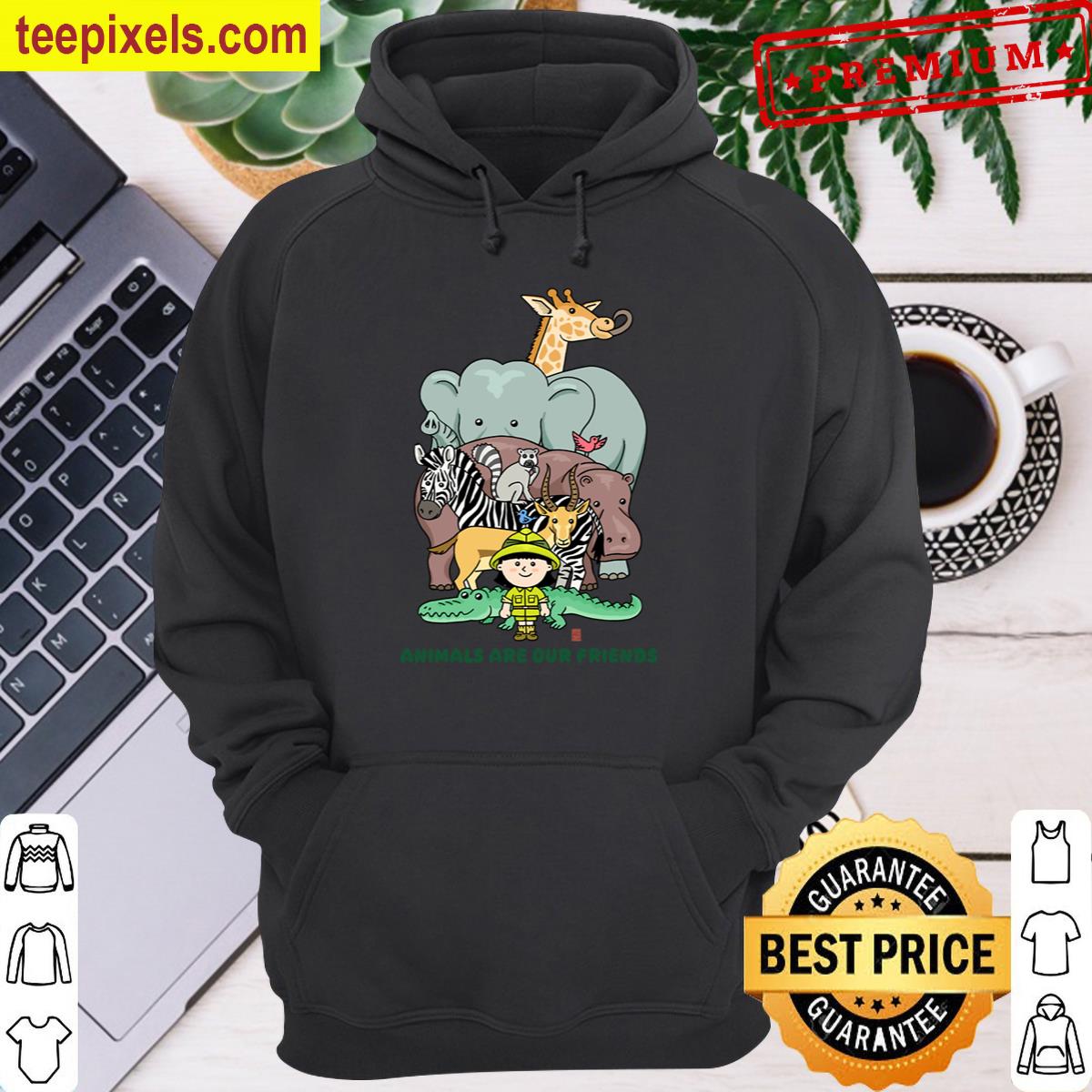 Animals Are Our Friends Oversized T-shirt Tee Shirt