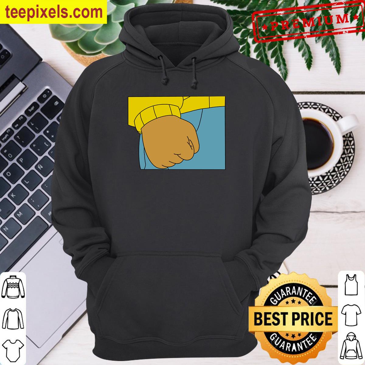 Arthur Fist Meme Classic T-shirt Tee Shirt