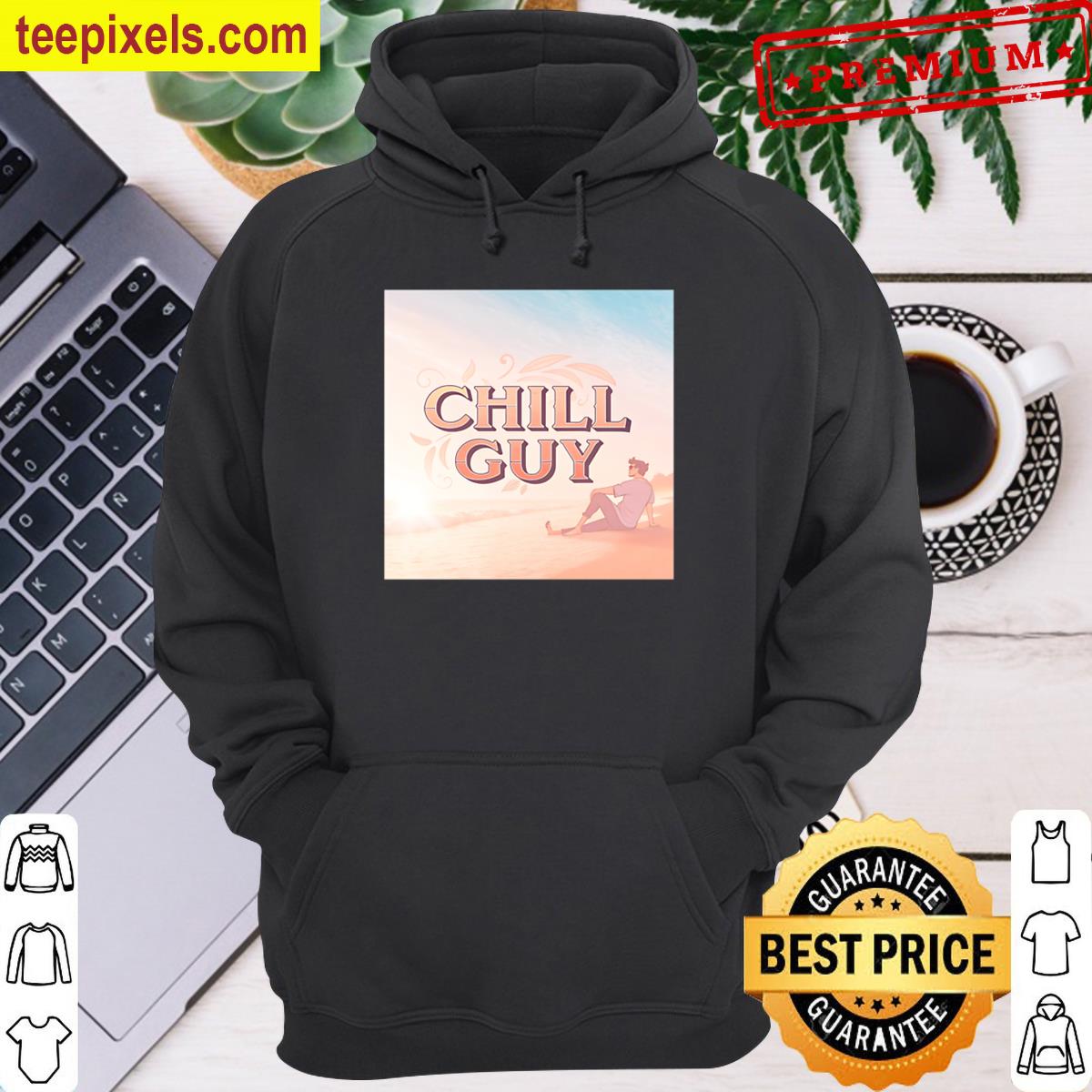 Chill Guy At Sunset Classic T-shirt Tee Shirt