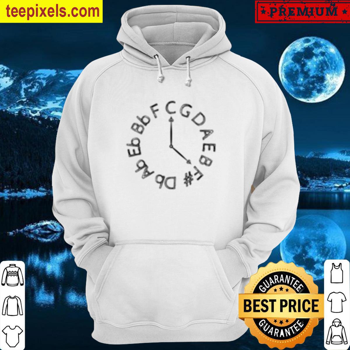 Circle Of Fifths Clock Classic T-shirt Tee Shirt