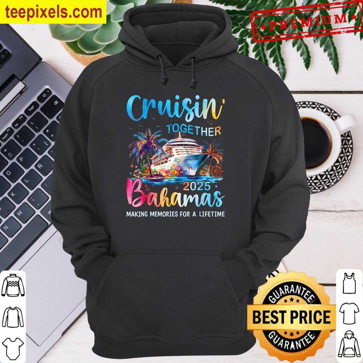 Cruisin Together Bahamas 2025 Family Cruise Bahamas Vacation T-shirt Tee Shirt