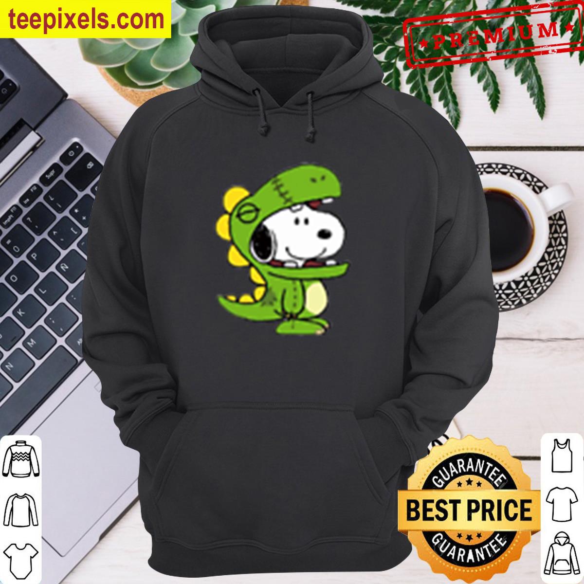 Dino Snoopy Premium T-shirt Tee Shirt
