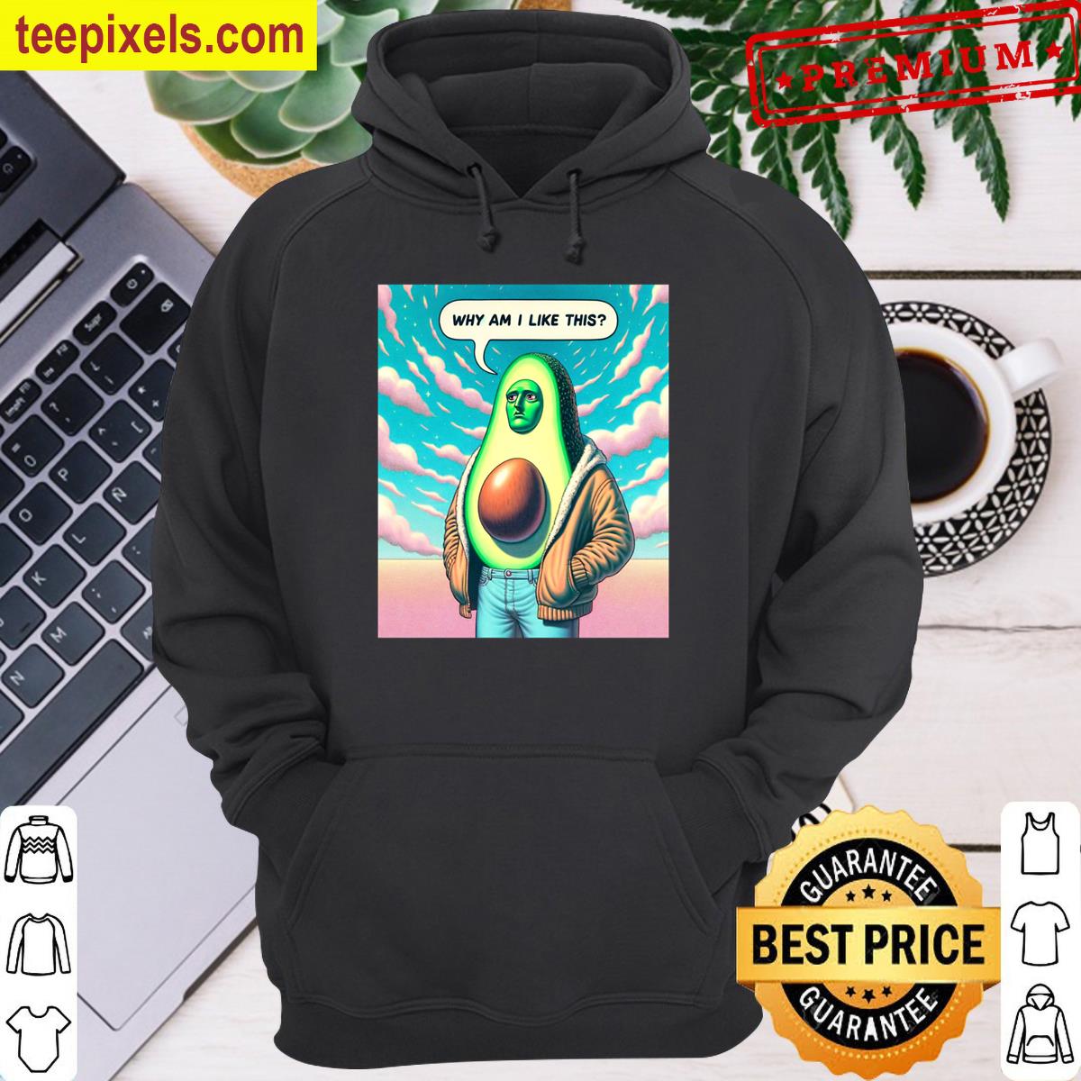 Existential Avocado Classic T-shirt Tee Shirt