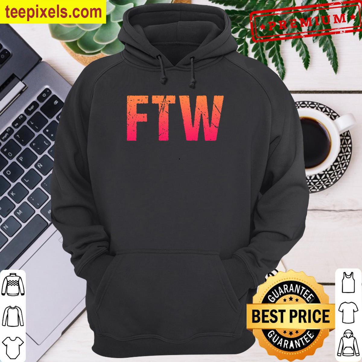 Ftw, For The Win Warm Red Classic T-shirt Tee Shirt