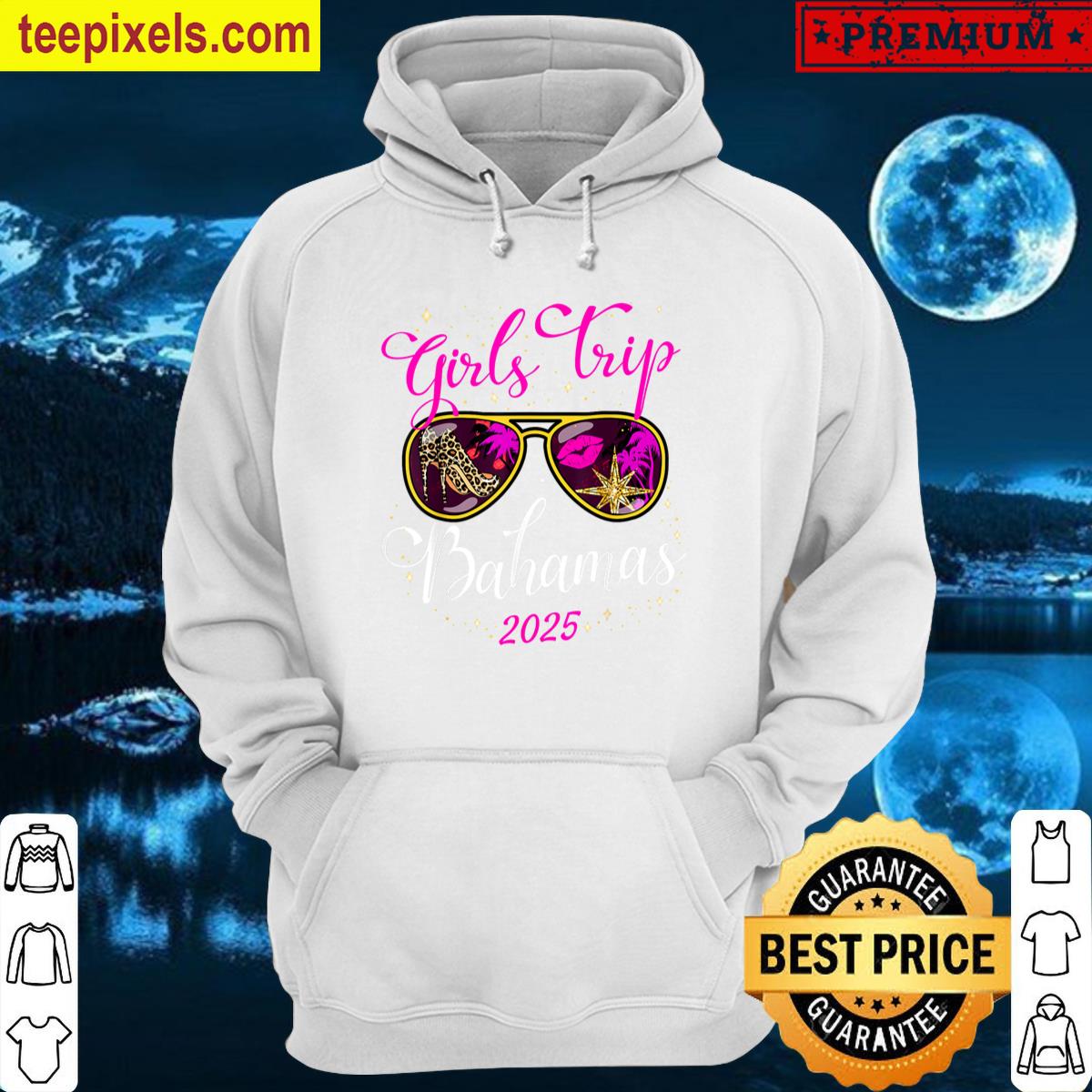 Girls Trip Bahamas 2025 Weekend Vacation Birthday Squad T-shirt Tee Shirt