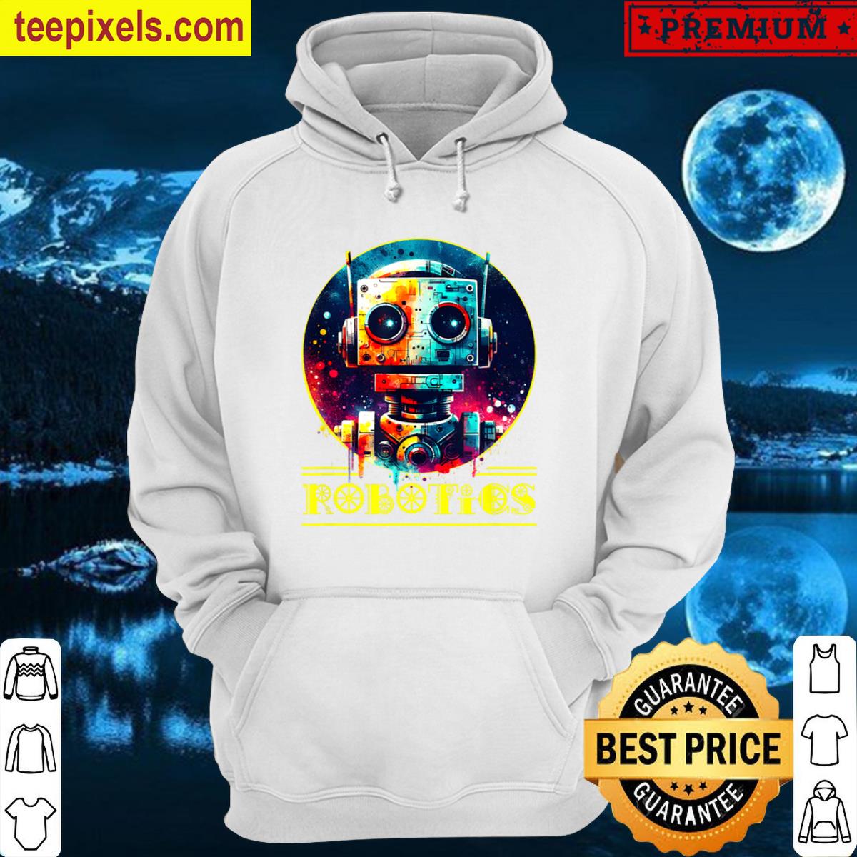 Robot Shirt Funny Robot Costume Technology Shirt Ai Robotics T-shirt Tee Shirt