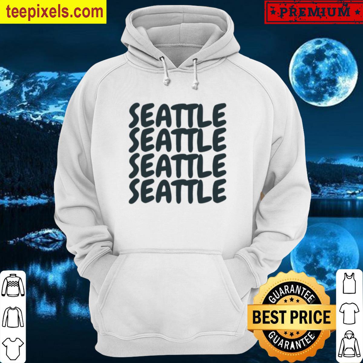 Seattle Trasnparent Background Classic T-shirt Tee Shirt