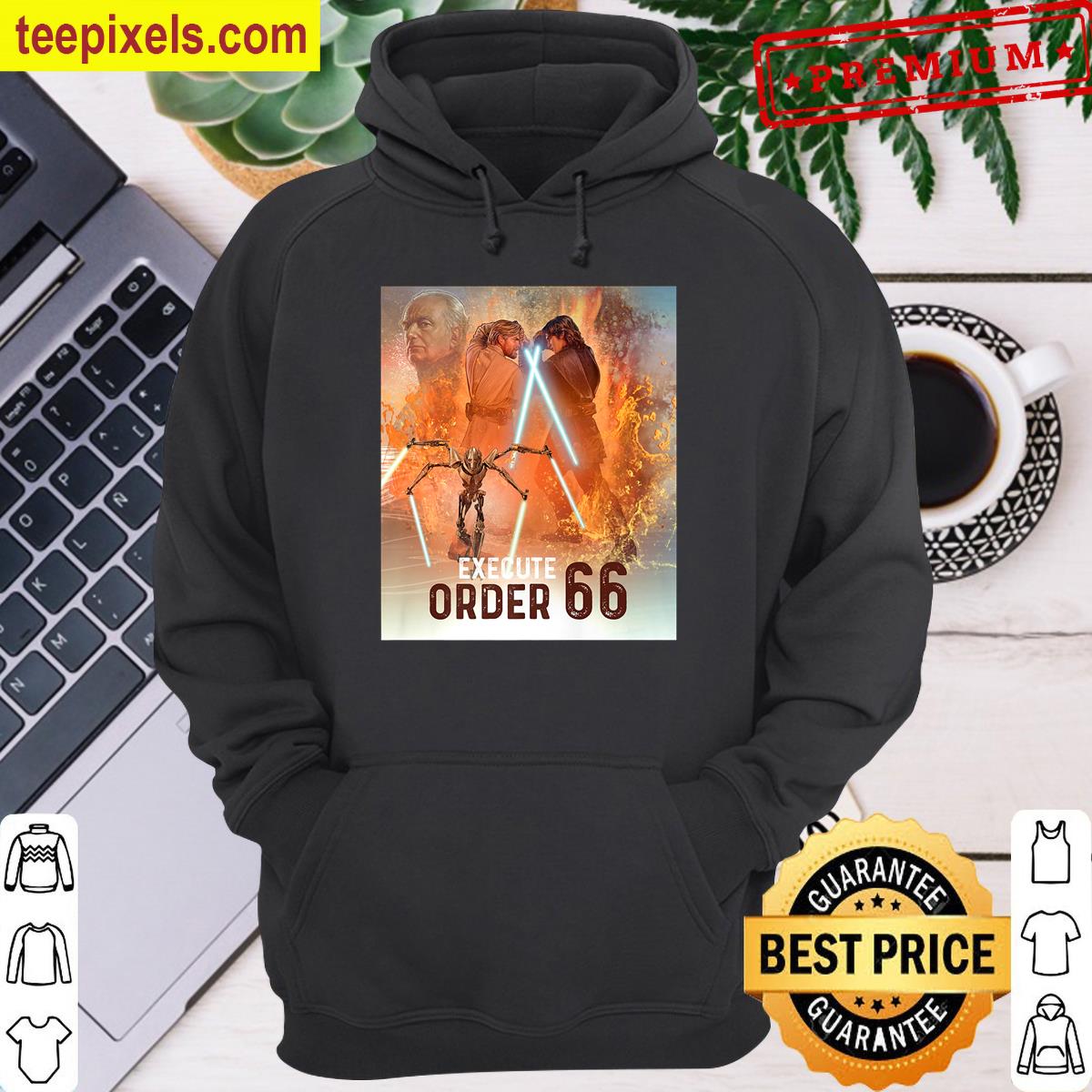 Star Wars Celebration Revenge Of The Sith Order 66 Premium T-shirt Tee Shirt