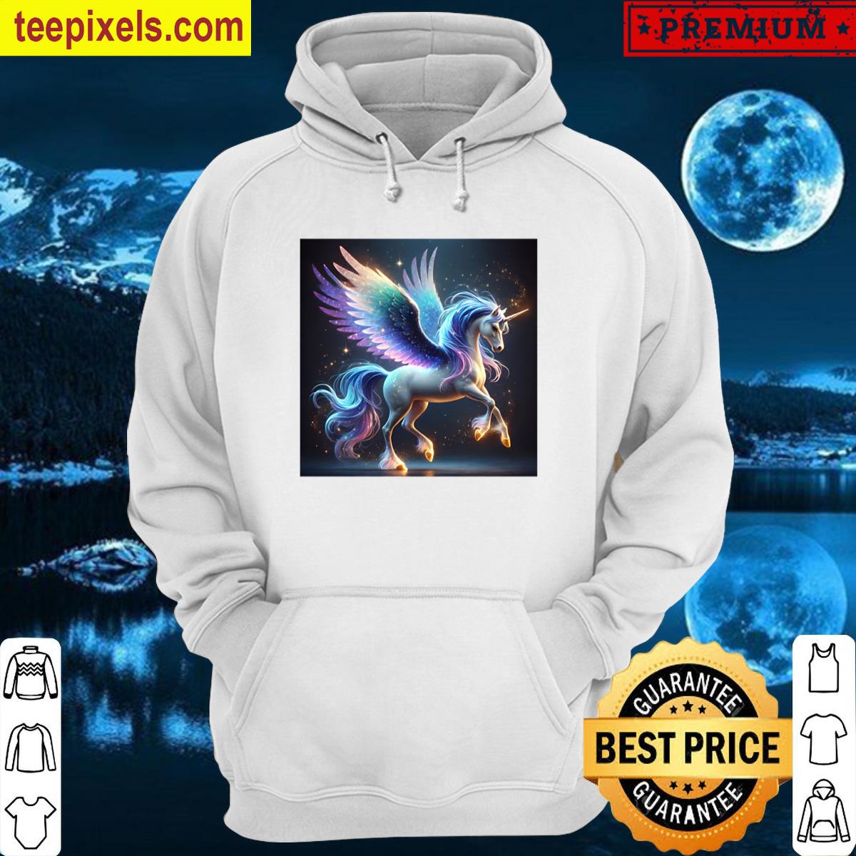 Starlight Pegasus Unicorn Cosmic Fantasy Beauty Premium T-shirt Tee Shirt