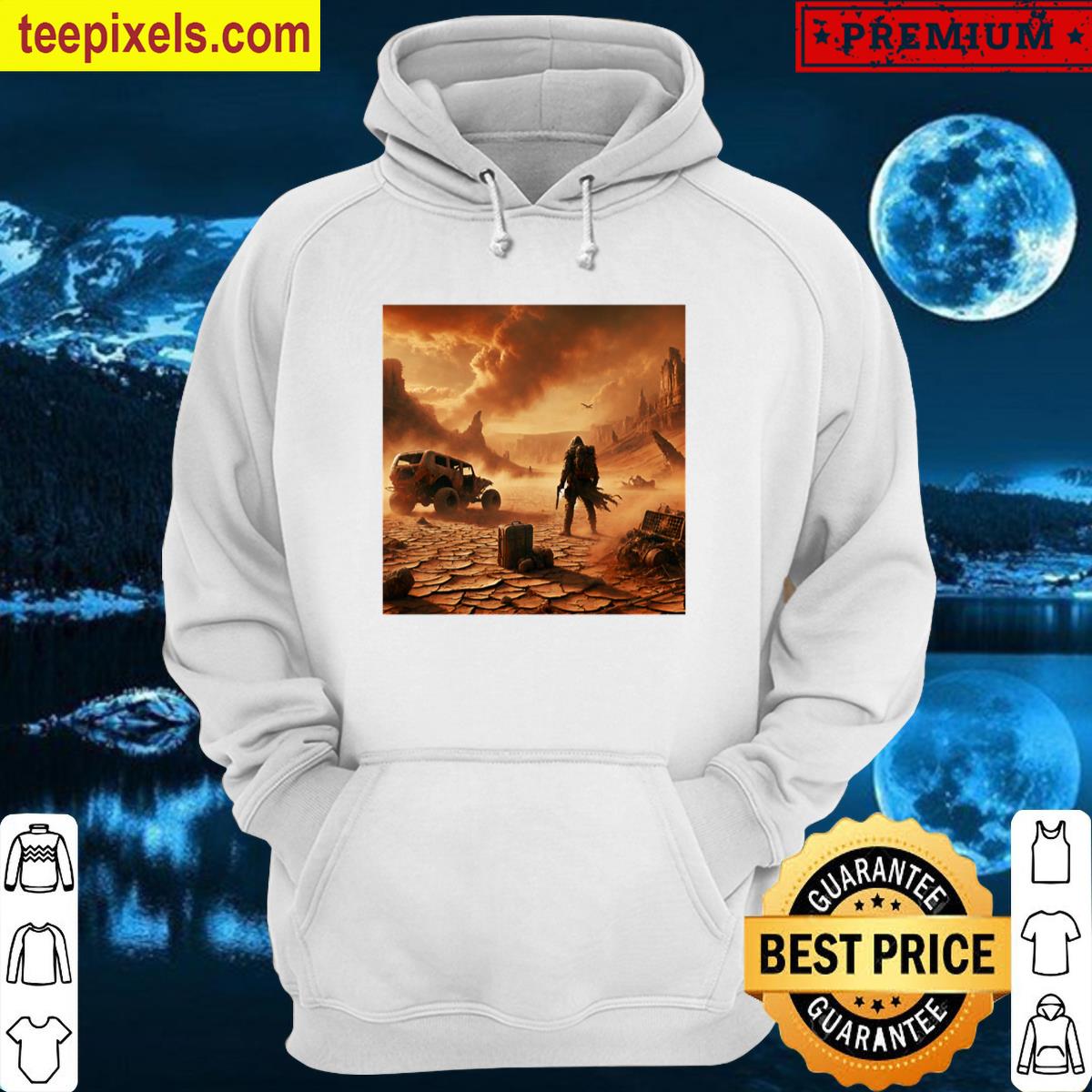 The Last Stand In The Wasteland Oversized T-shirt Tee Shirt