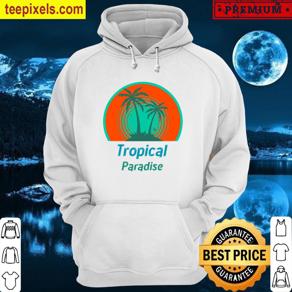 Tropical Paradise Classic T-shirt Tee Shirt