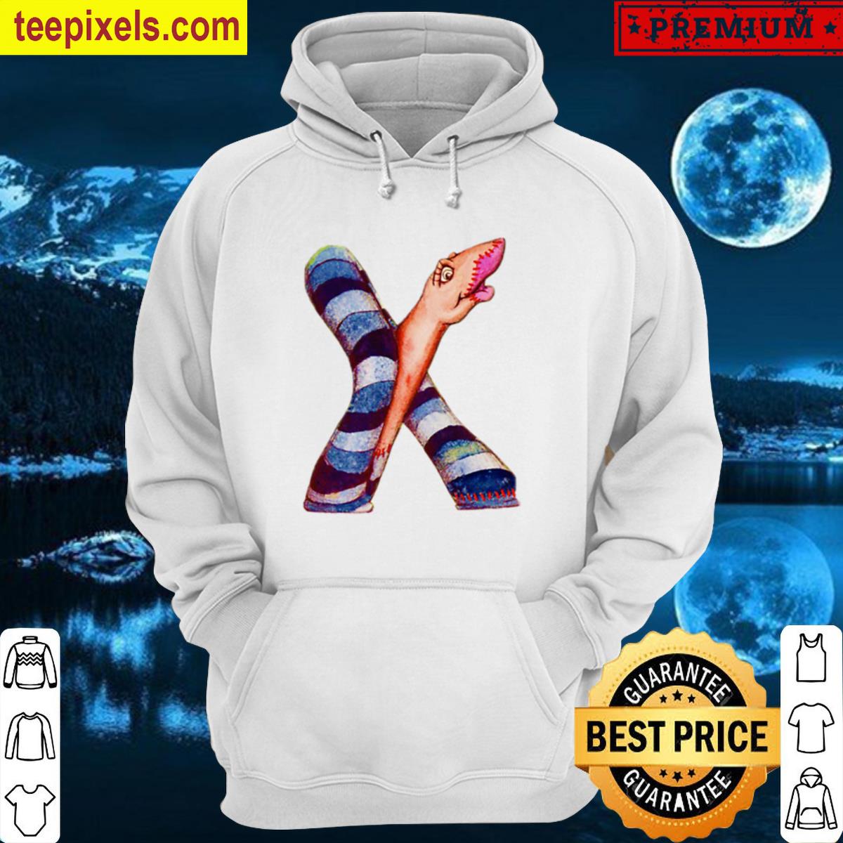 Uppercase Letter X Sock Classic T-shirt Tee Shirt