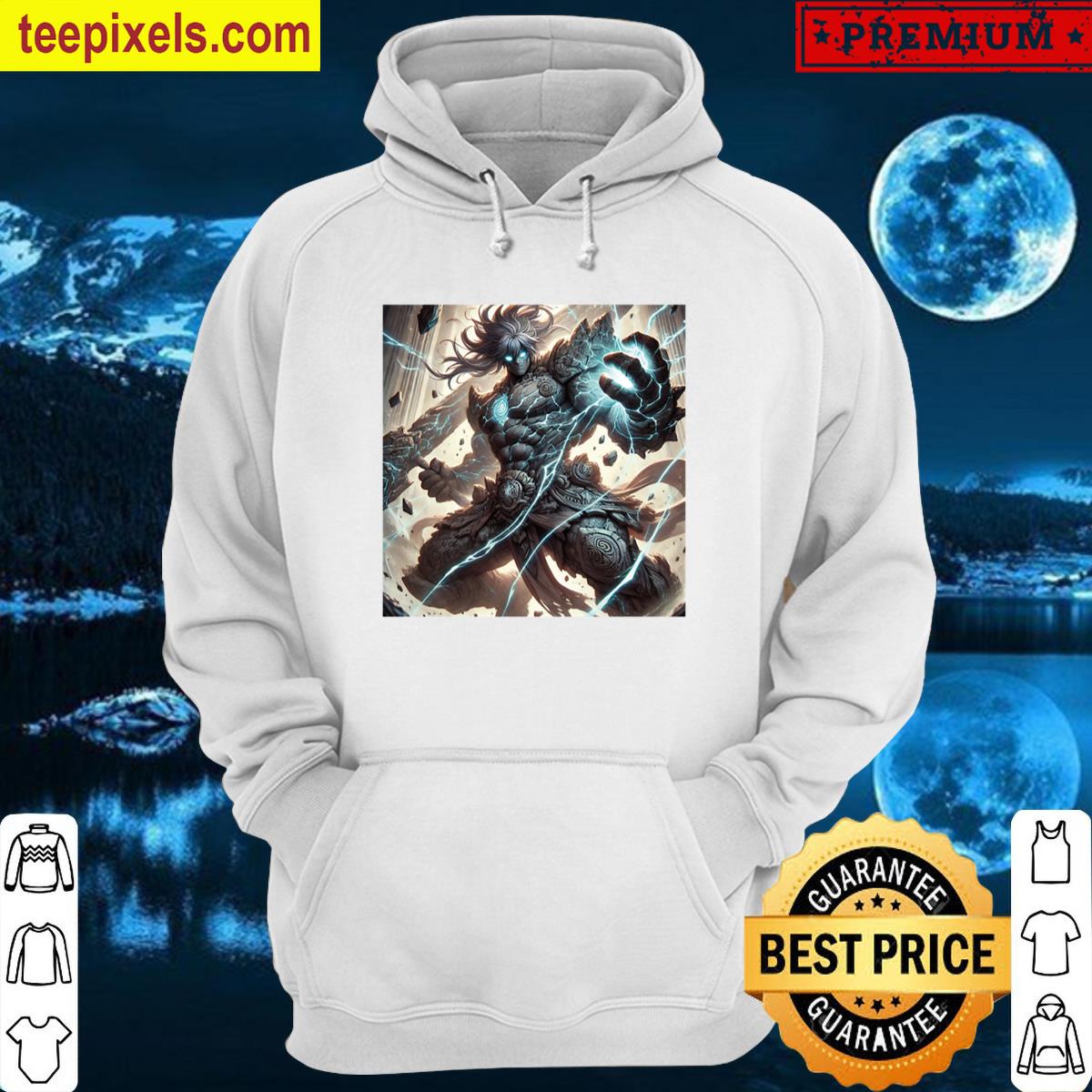 Anime Warrior Stone Tee Shirt