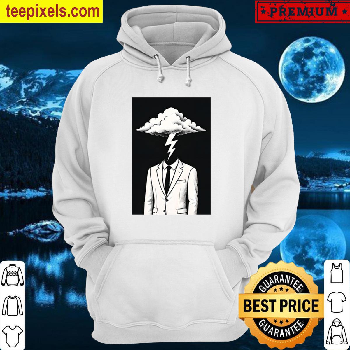 Business Suit Stormy Mind Tee Shirt