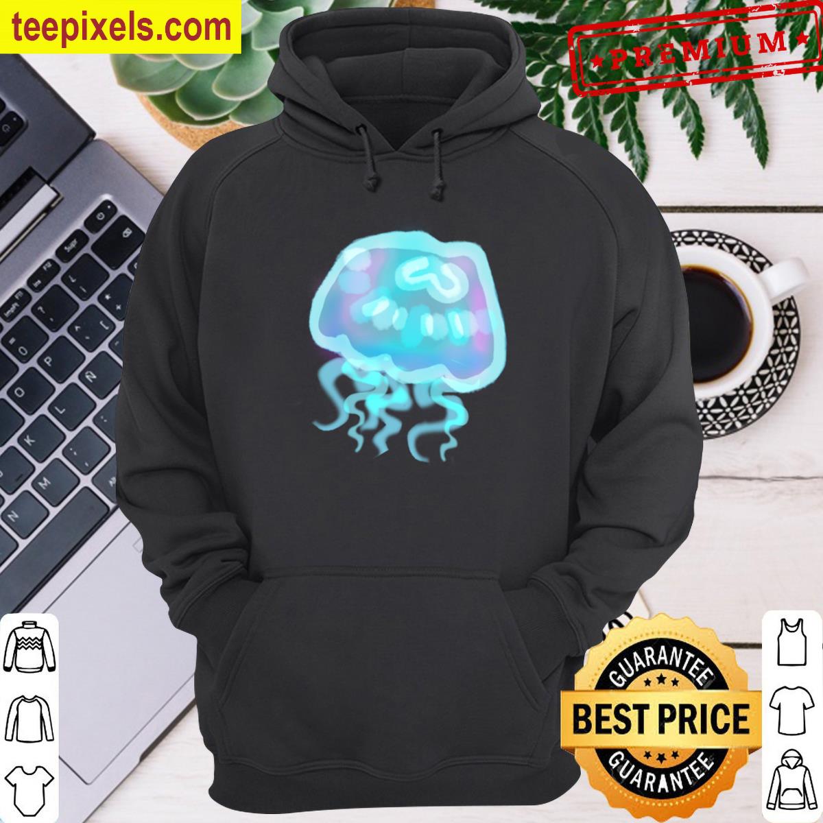 Moon Jellyfish Design Tee Shirt
