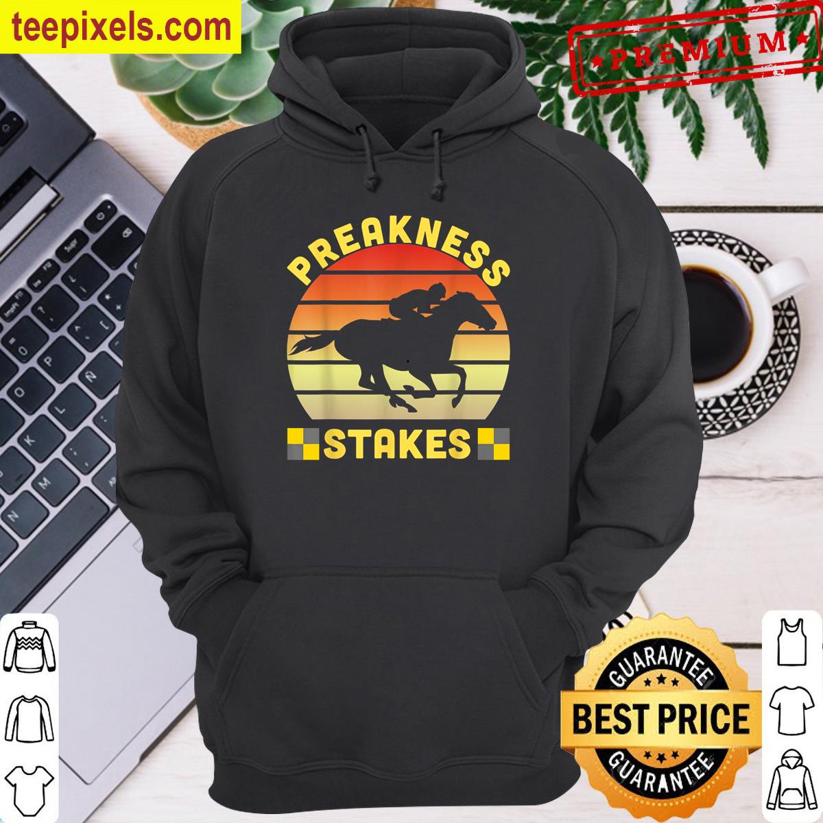 Preakness-stakes-jockey- Tee Shirt