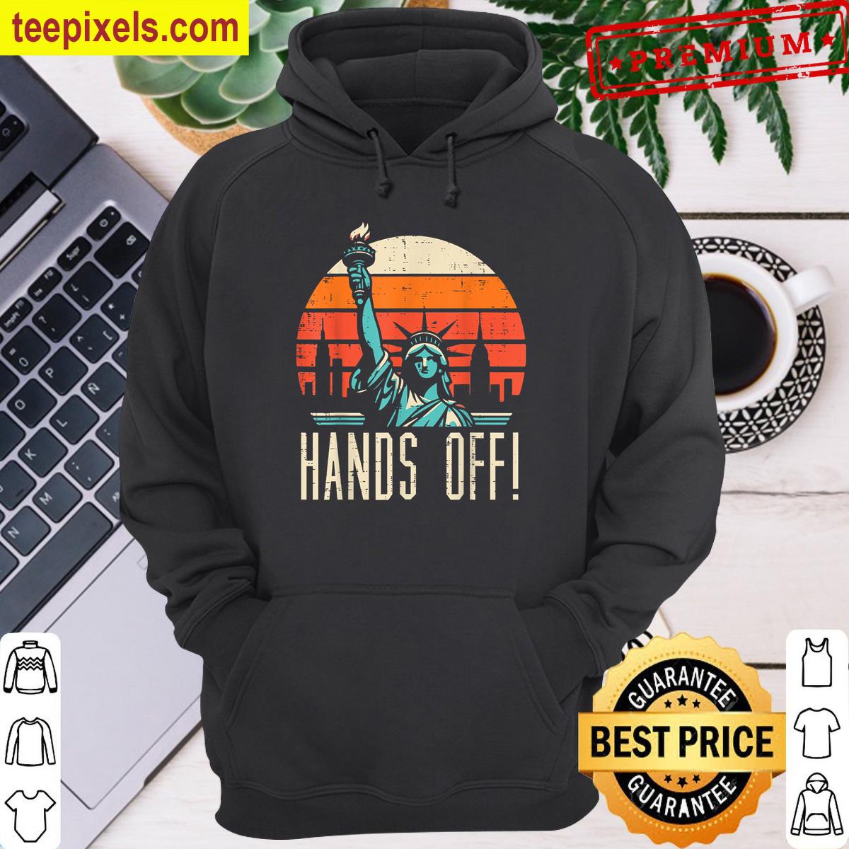 Protest Hands Off Liberty Tee Shirt