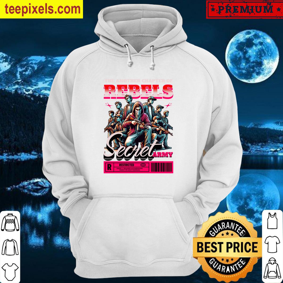 Rebels Spirit Design Tee Shirt