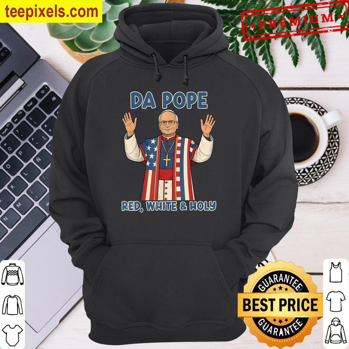 Red-white-pope–chicago Tee Shirt