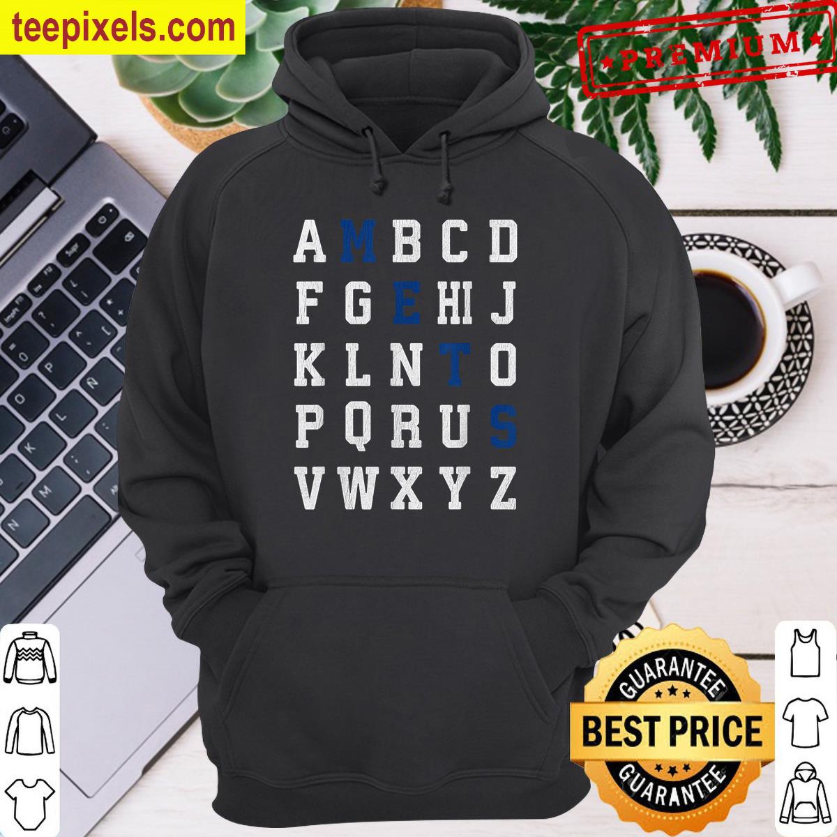Retro Alphabet Mets Cheer For Kids Tee Shirt