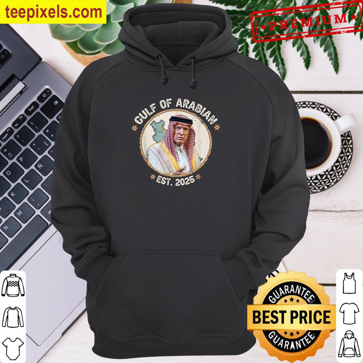 Retro Arabian Gulf Funny For Trump Fans Tee Shirt