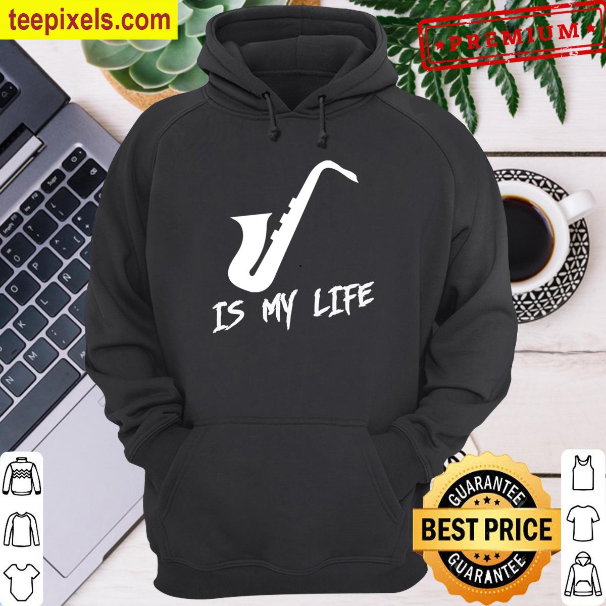 Saxophone Is My Life Tee Shirt