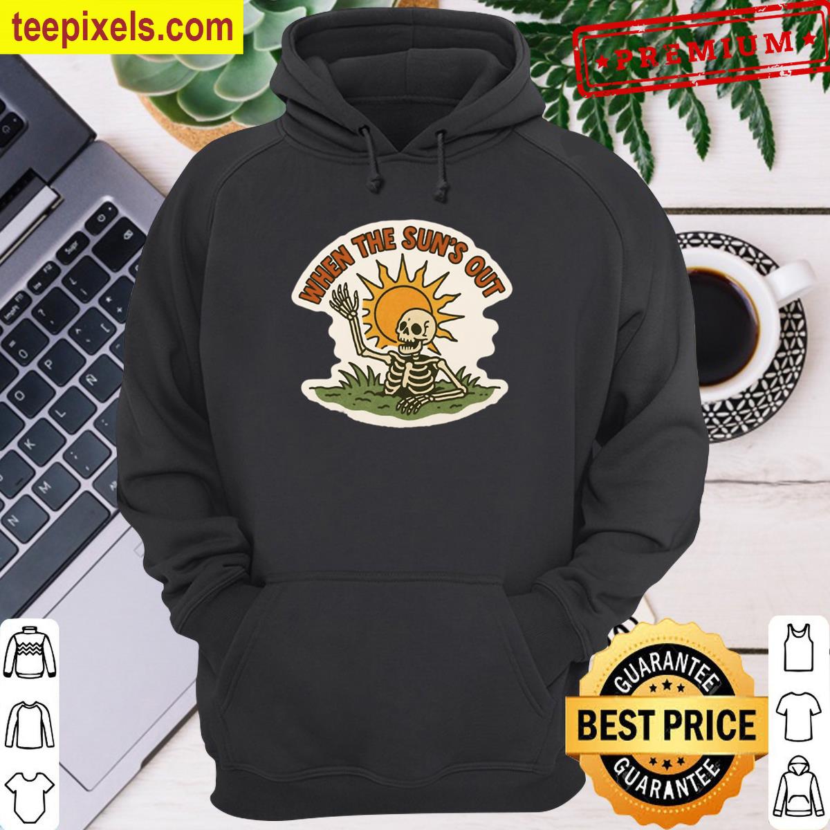Skeleton Summer Meme Oversized Tee Shirt