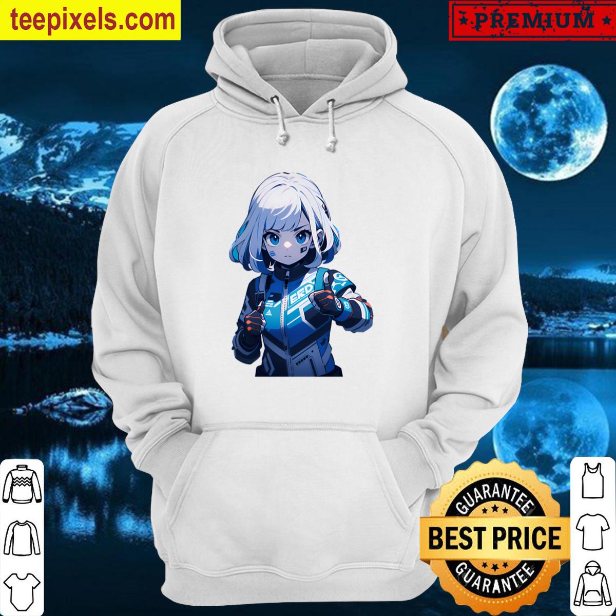 Space-girl-animated-diversity- Tee Shirt