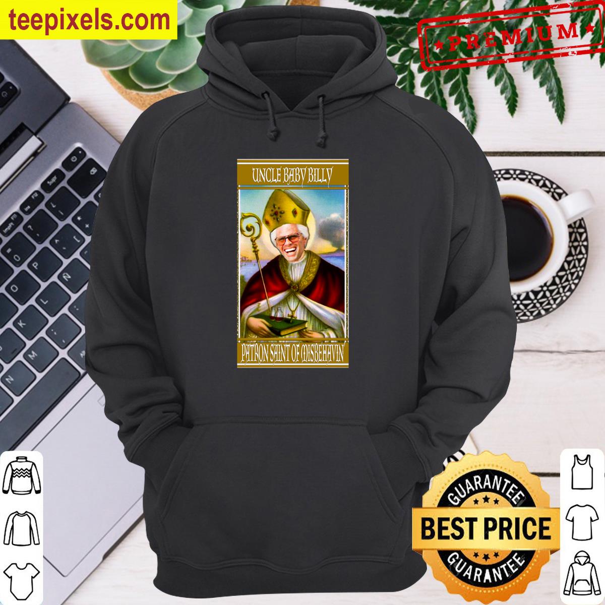 Uncle Baby Billy Patron Saint Design Tee Shirt
