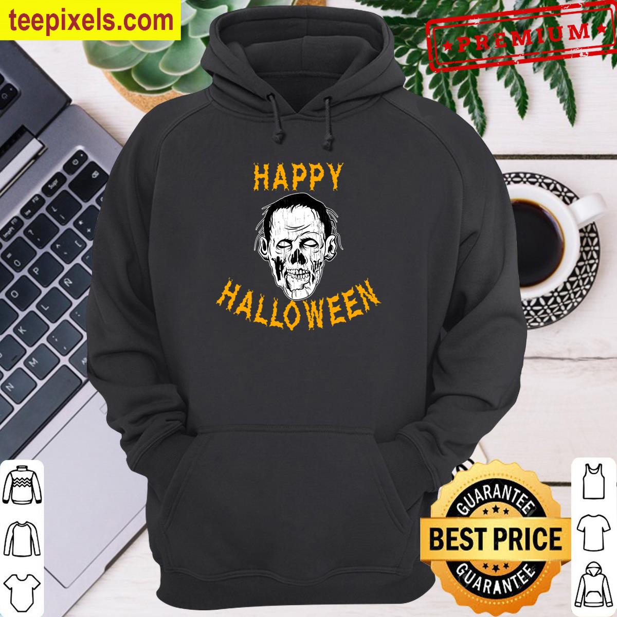 Zombie Halloween Holiday Tee Shirt