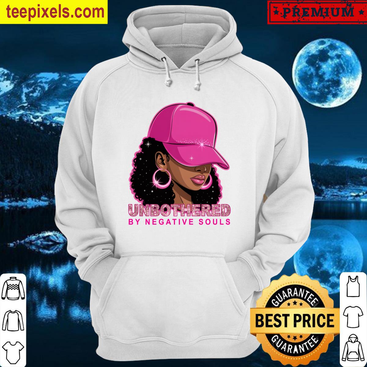 African American Afro Queen Sassy Black Woman Unbothered Tee Shirt