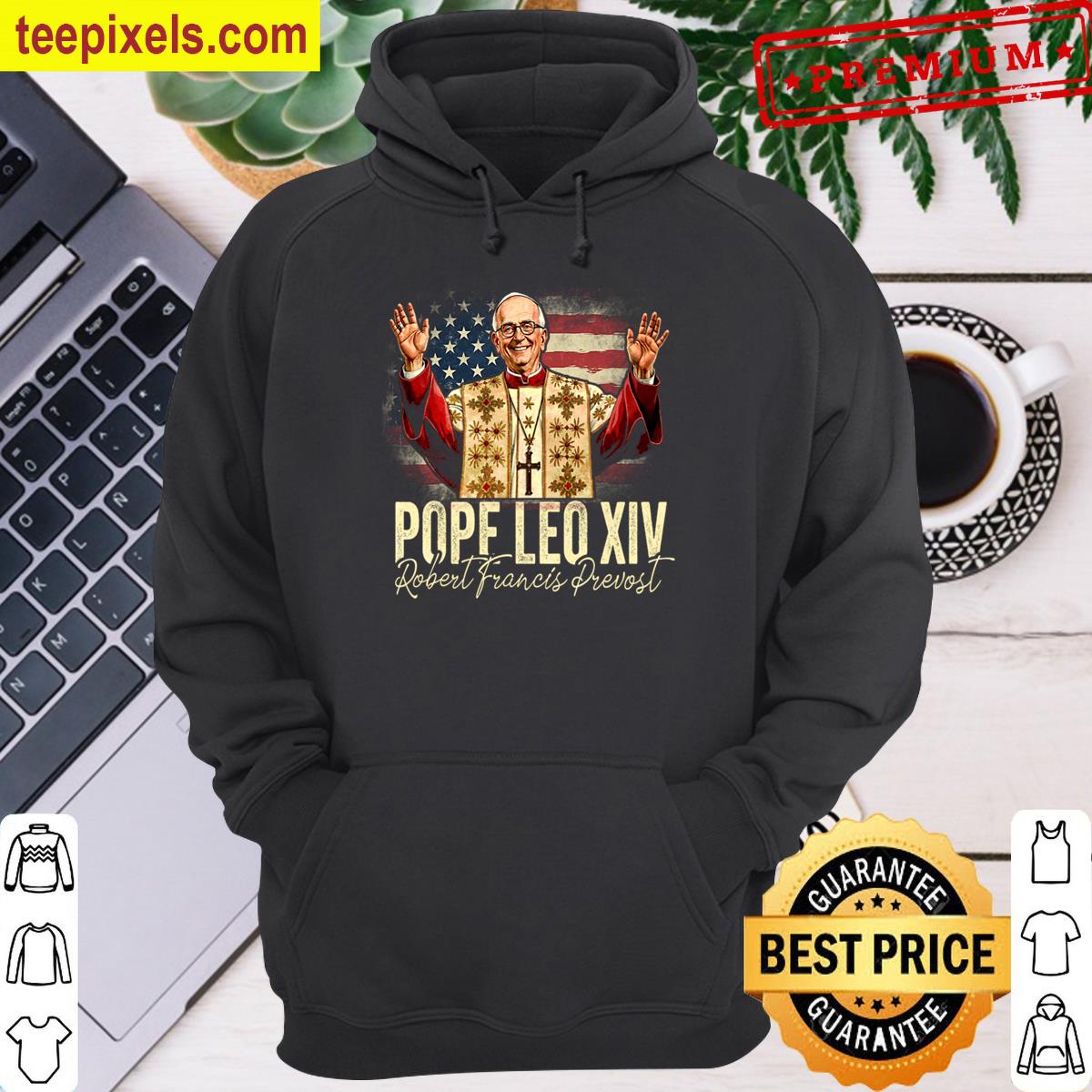 Cardinal Robert Prevost Pope Leo Xiv Oversized Tee Shirt
