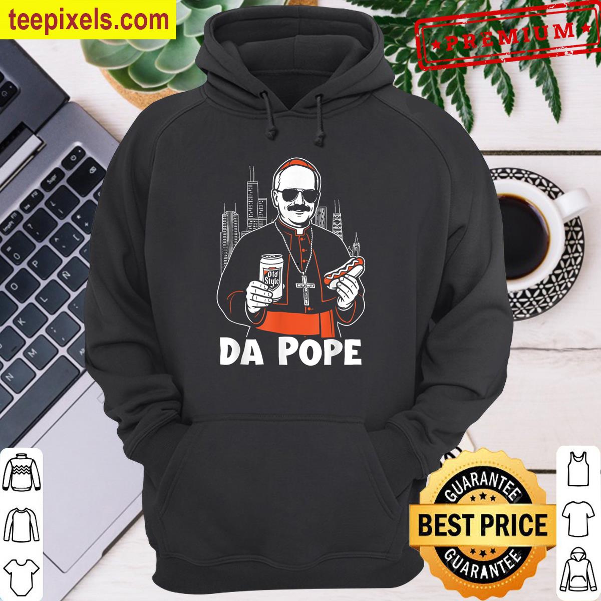 Da Pope From America Chicago Pope Leo Xiv Provost Tee Shirt