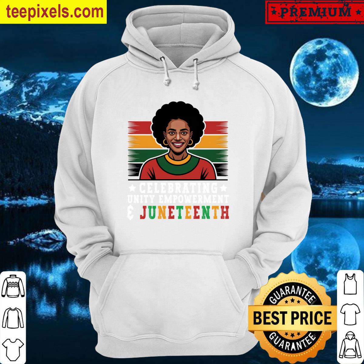 Juneteenth 1865 Celebrating Unity Empowerment Juneteenth Tee Shirt