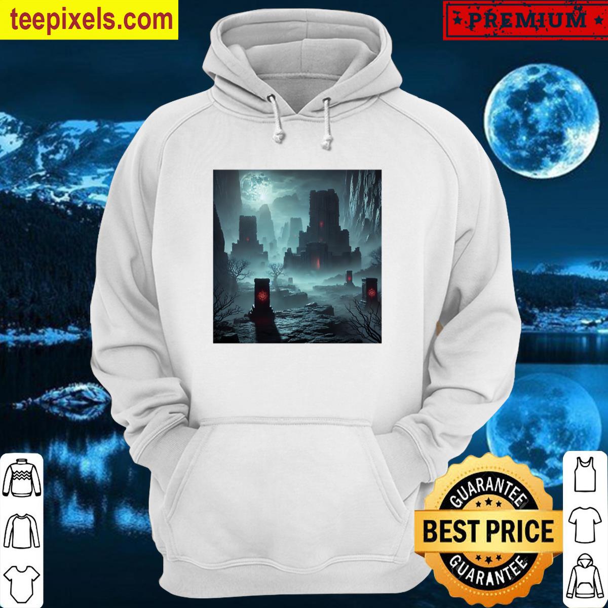 Landscape Of A Dark World Of A Sorcerer Tee Shirt