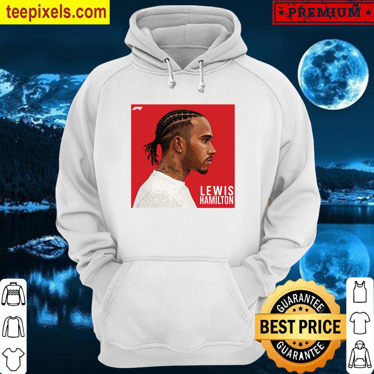 Lewis Hamilton F1 Champion Portrait Tee Shirt
