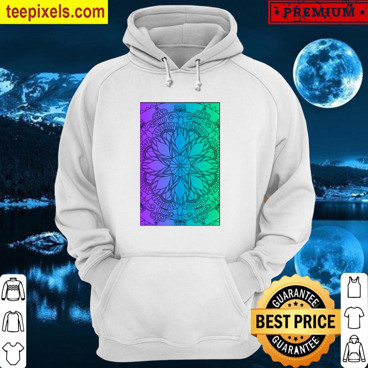 Mandala Vibrant Color Tee Shirt