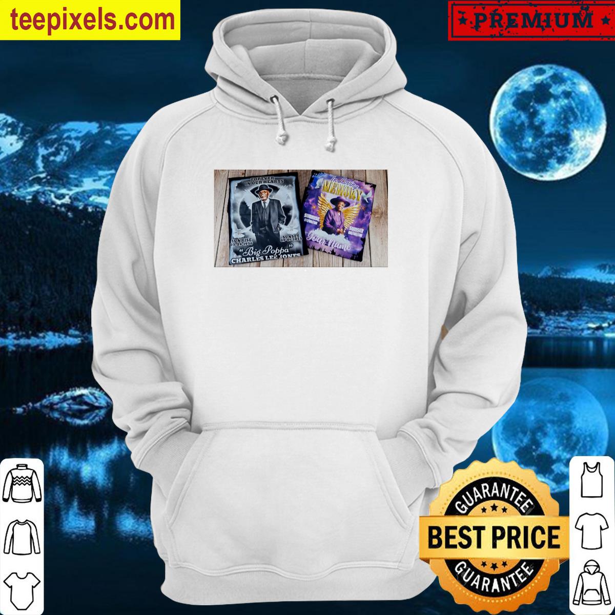 Memorial Personalized With Picture In Loving Memory Rest In Peace Memorial Gift Tee Shirt