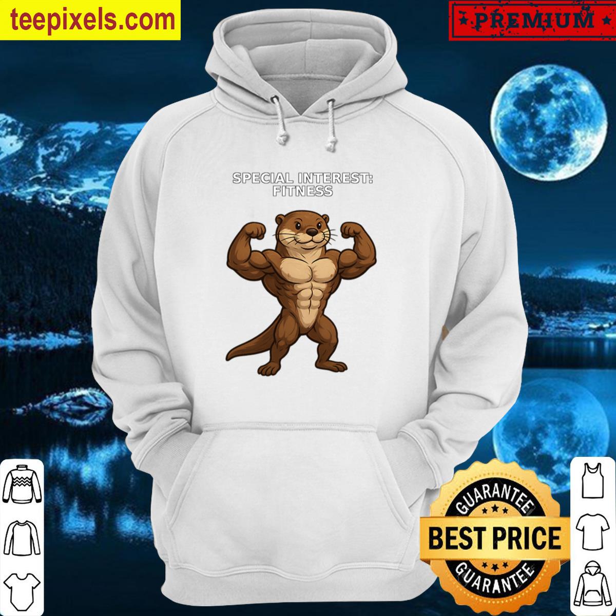 Asd Fitness Otter Flexing Fun Tee Shirt