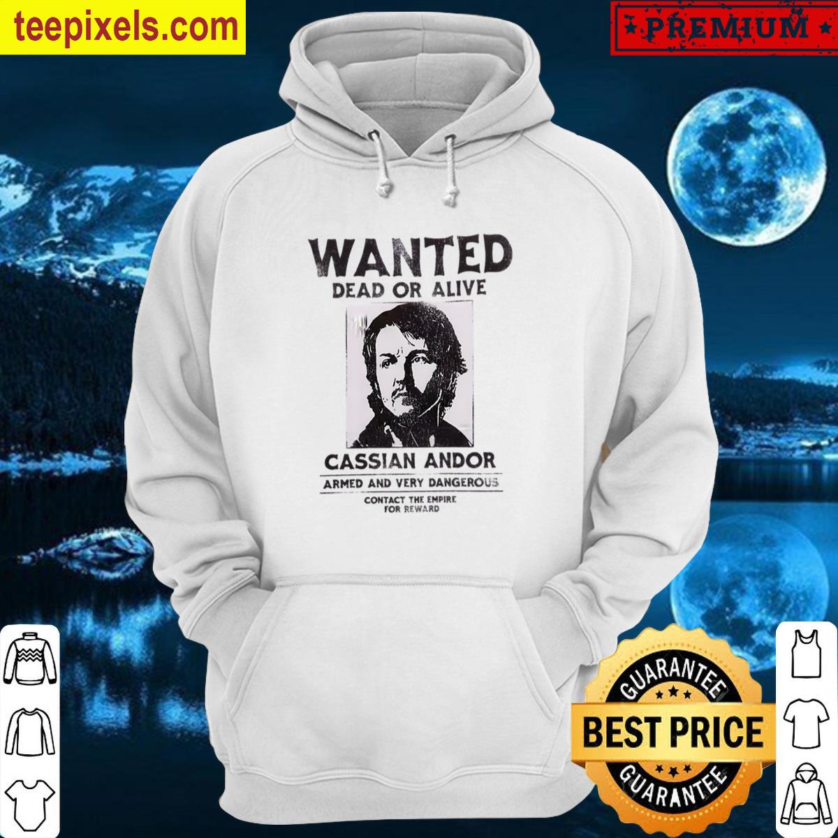 Cassian Andor Wanted Star Wars Rebellion Oversized Tee Shirt