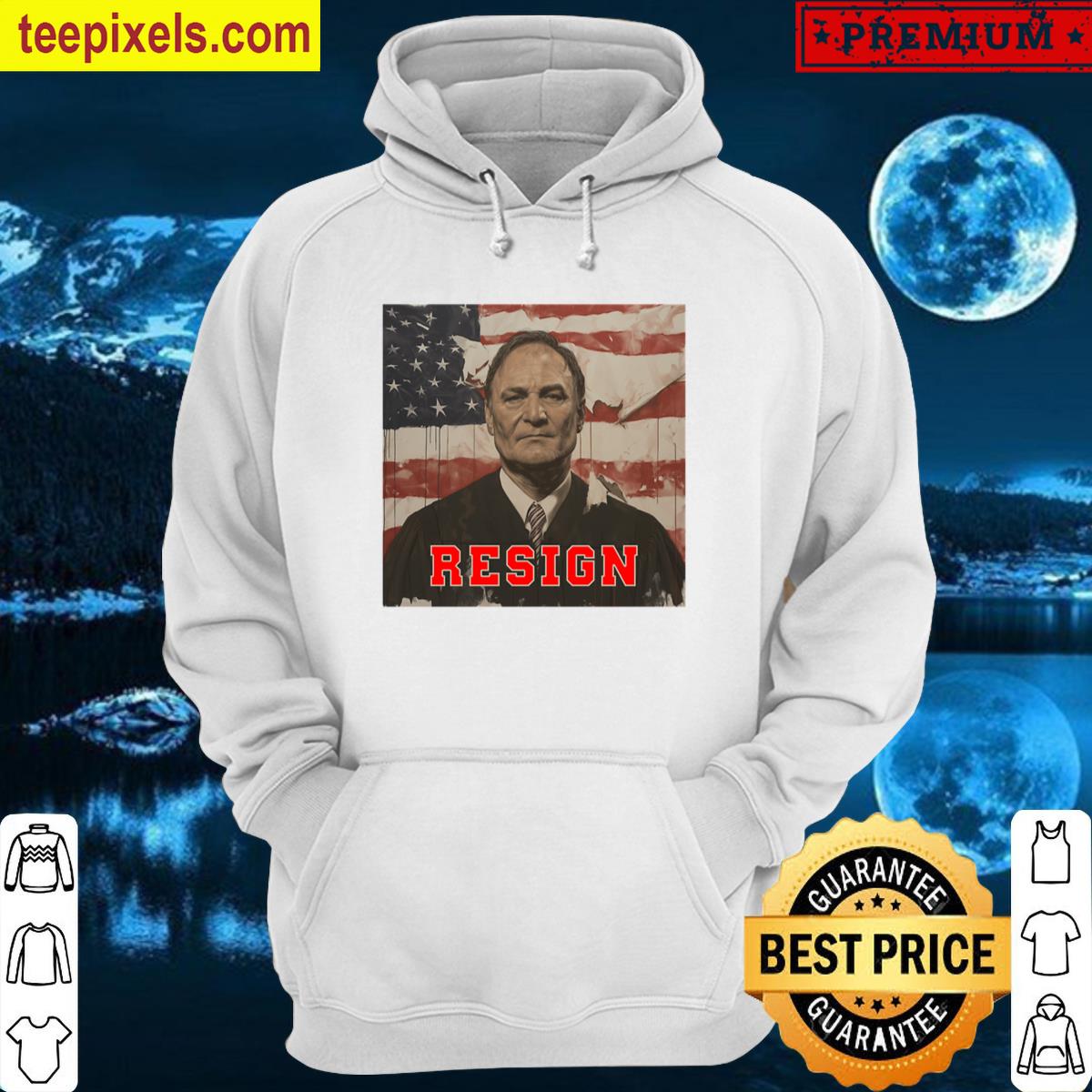 Corrupt Supreme Court Justice Samuel Alito Resign Tee Shirt
