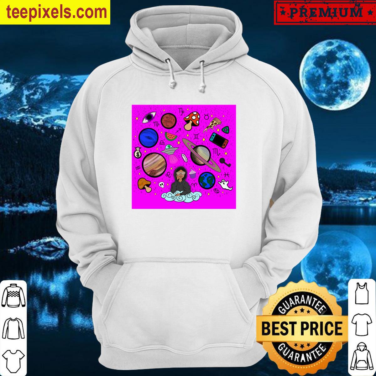 Earth To Kyla Hot Pink Oversized Tee Shirt