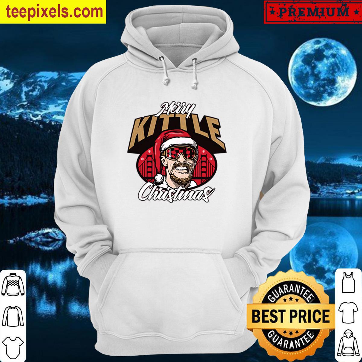 George Kittle Merry Christmas Football Bootleg Tee Football Fan Gift George Kittle Tee Shirt