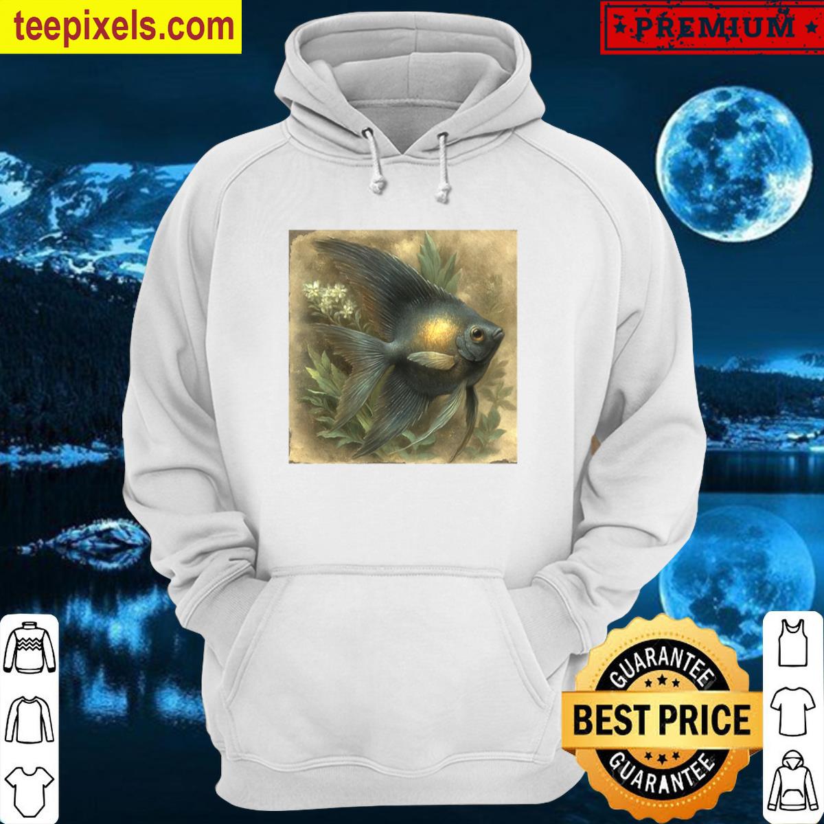Gilded Fin An Aquatic Jewel Oversized Tee Shirt