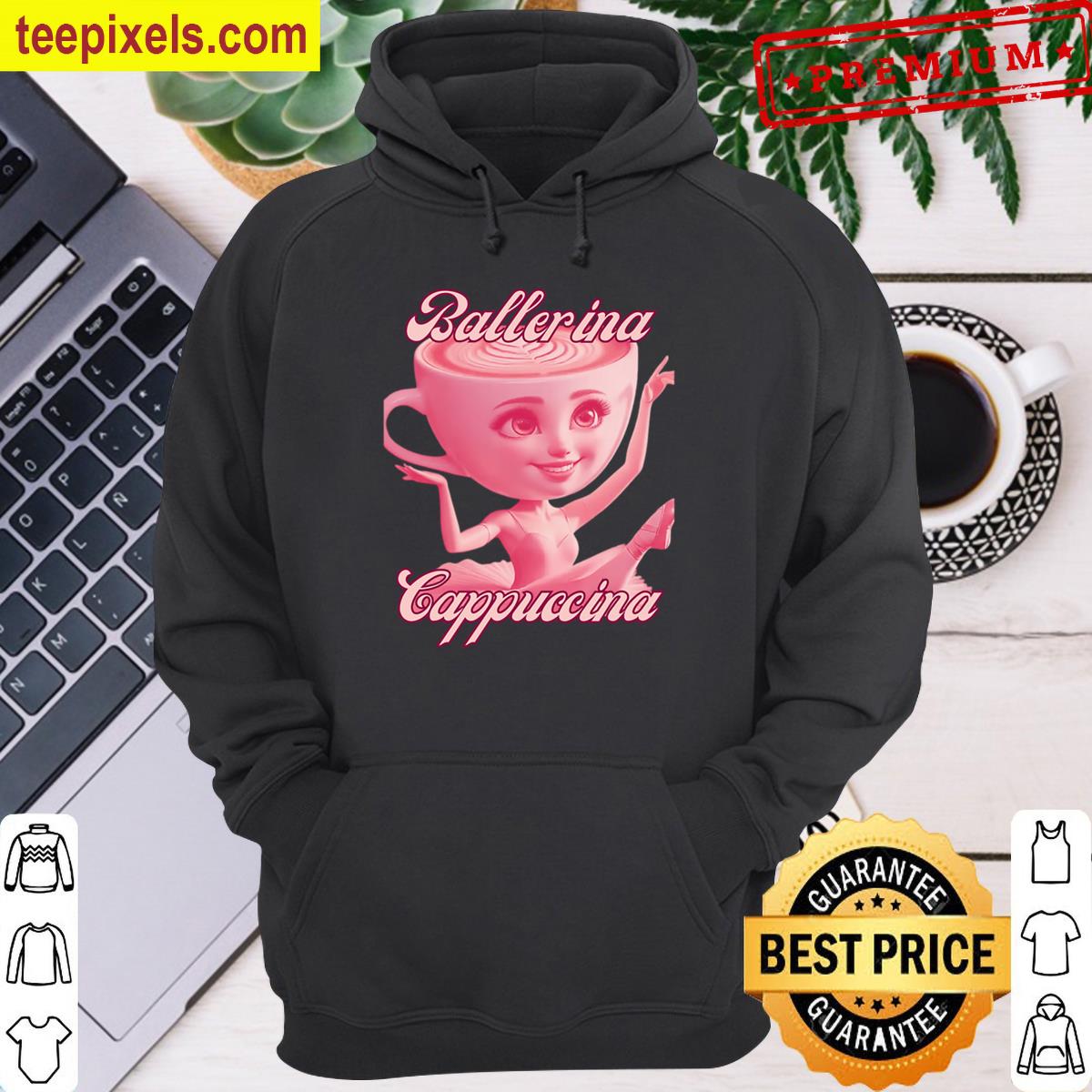 Ballerina Cappuccina Italian Brainrot Tee Shirt