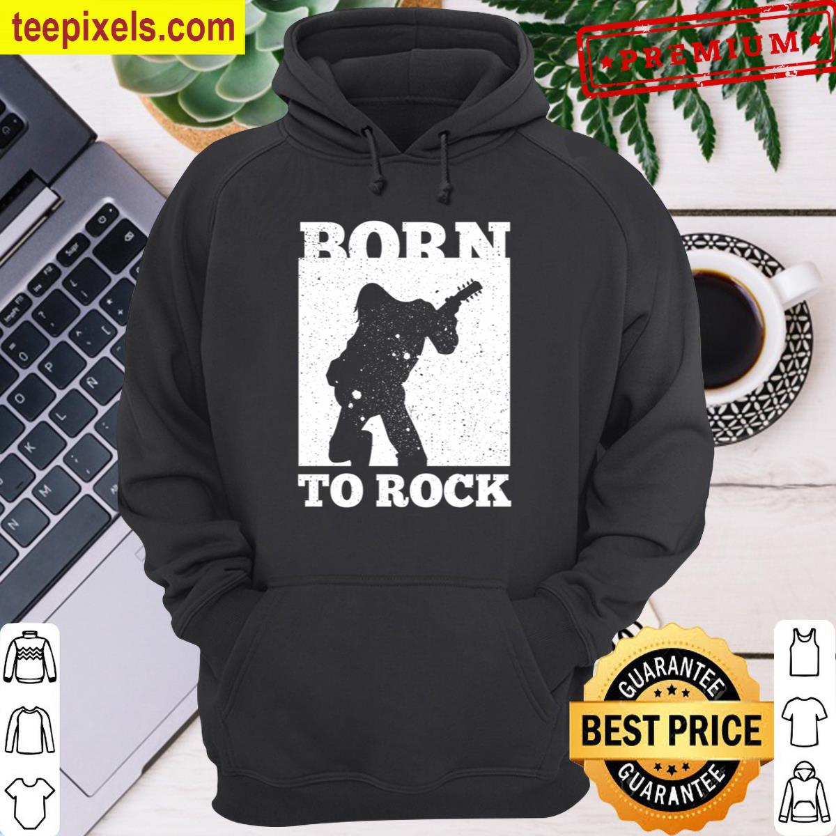 Born To Rock Rock Band Tee Shirt