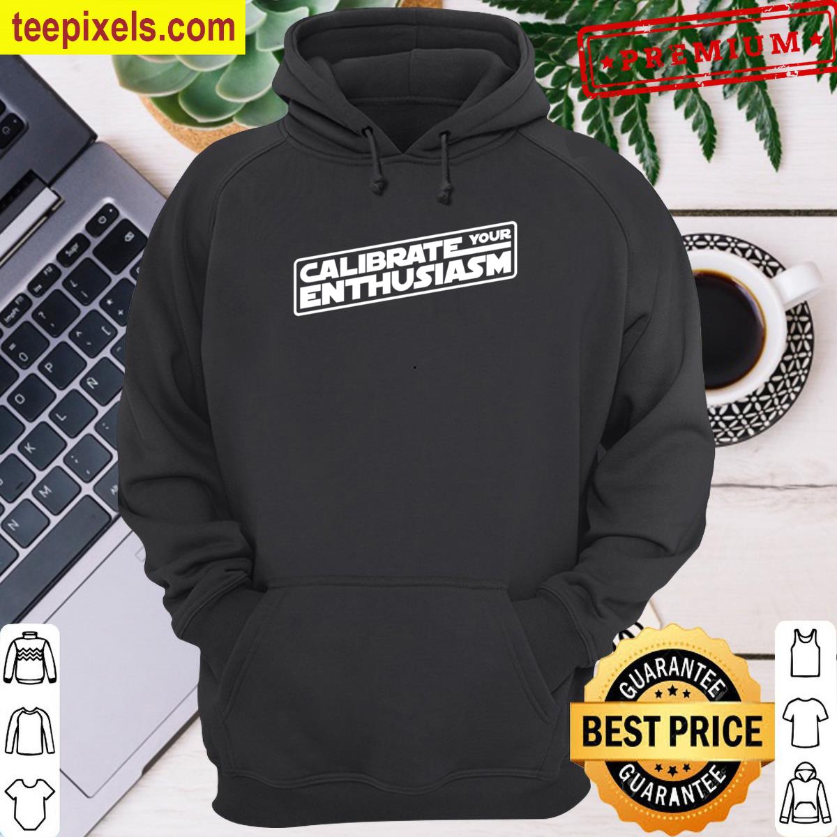 Calibrate Your Enthusiasm Oversized Tee Shirt