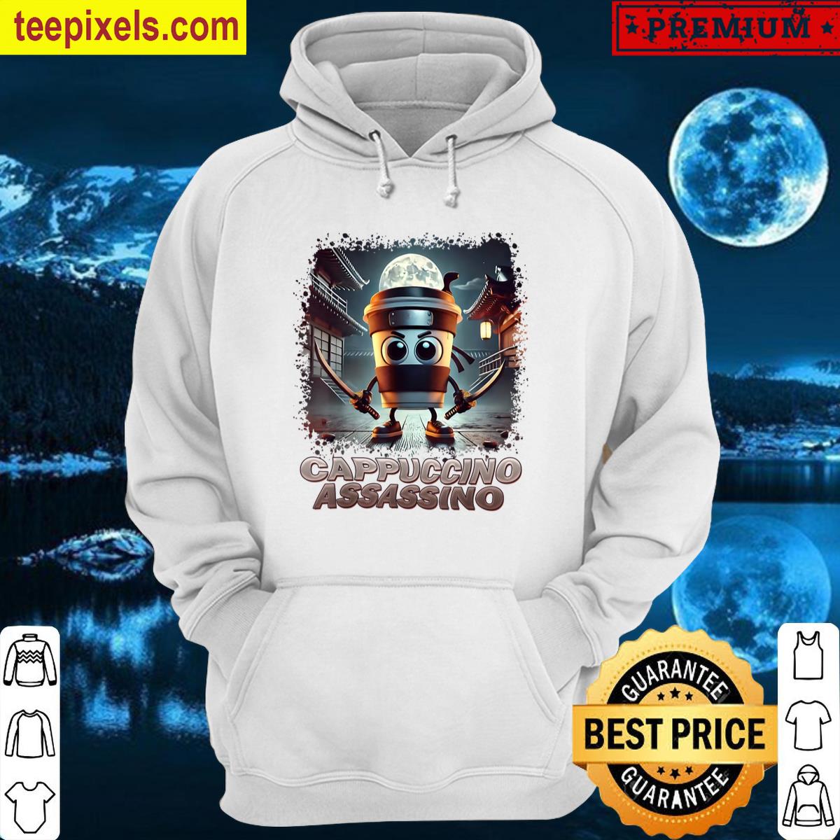 Cappuccino Assassino Italian Brainrot Meme Tee Shirt