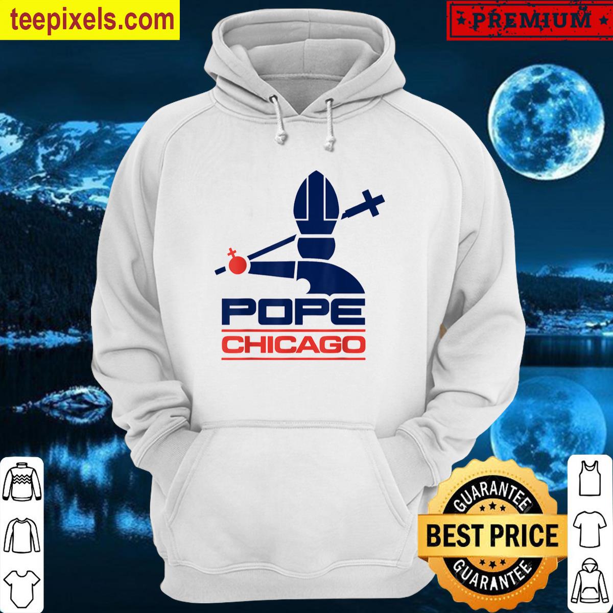 Chicago Pope Leo Xiv Da Pope Baseball Tee Shirt